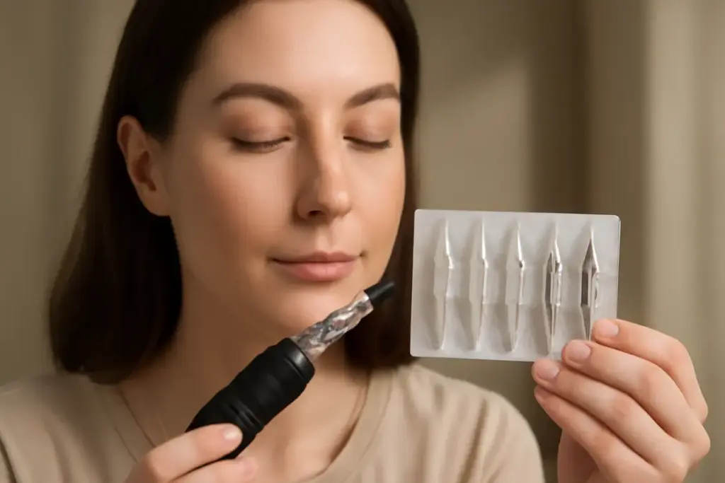 Come scegliere aghi per dermografo: la differenza invisibile che rende il risultato più naturale