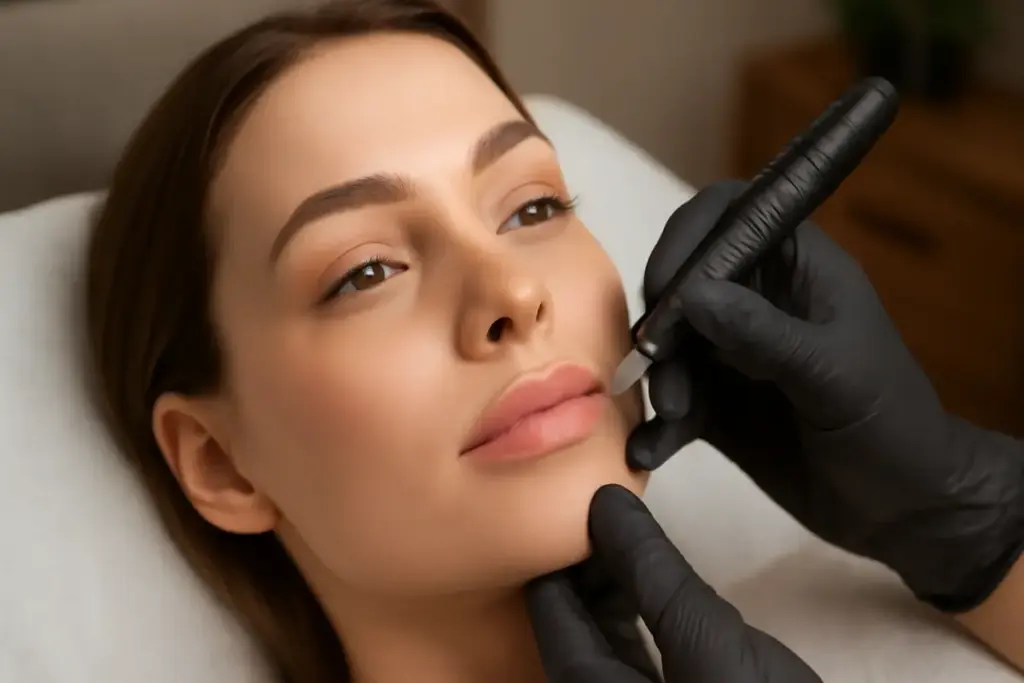 Sfumature nude sulle labbra tramite trucco permanente: il beneficio di una bocca sempre curata e discreta