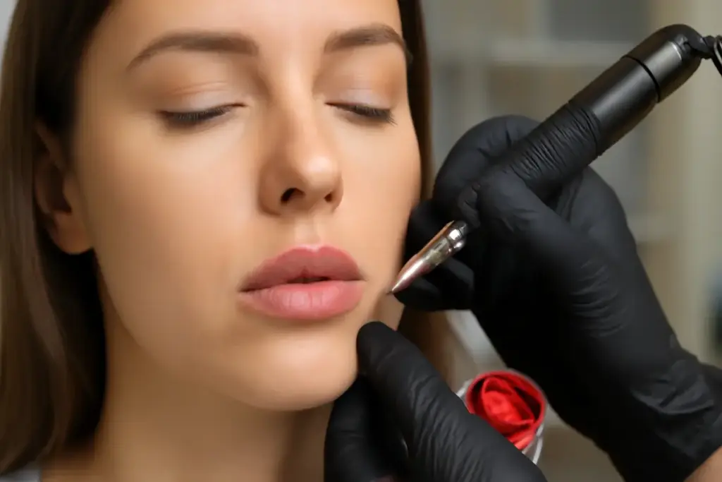 Lip blush nel trucco permanente: l’errore sottovalutato che può rendere il colore disomogeneo