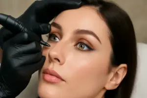 Tecnica eyeliner sfumato nel trucco permanente: un trucco per occhi più grandi senza bisogno di matita