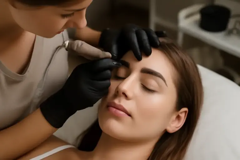 Trucco permanente alle sopracciglia: come la tecnica ibrida migliora il risultato finale