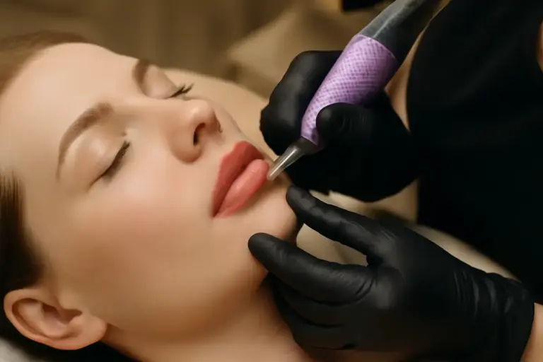 Watercolor lips nel trucco permanente: la variante che dona volume alle labbra sottili in modo naturale