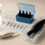 Contenitori e organizer per strumenti da trucco permanente: sistemi che evitano contaminazioni accidentali