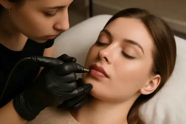 Trucco permanente sulle labbra: quando la tecnica ombré fa la differenza nei contorni