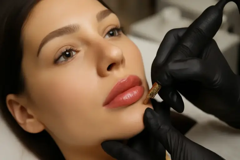 Effetto glossy nel trucco permanente: come ottenere labbra luminose senza gloss tradizionale