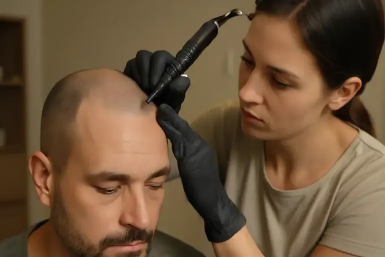 Tricopigmentazione: cos’è e come la tecnica aiuta nella copertura delle aree diradate